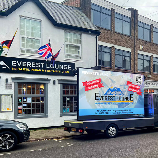 Out Of Home Advertising Van Hire